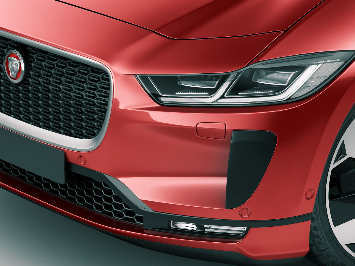Jaguar I-Pace 2019  3D model_3