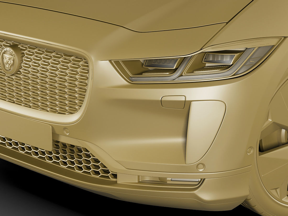 Jaguar I-Pace 2019  3D model_17
