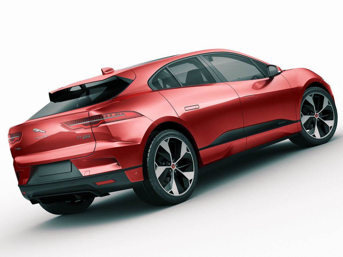 Jaguar I-Pace 2019  3D model_8