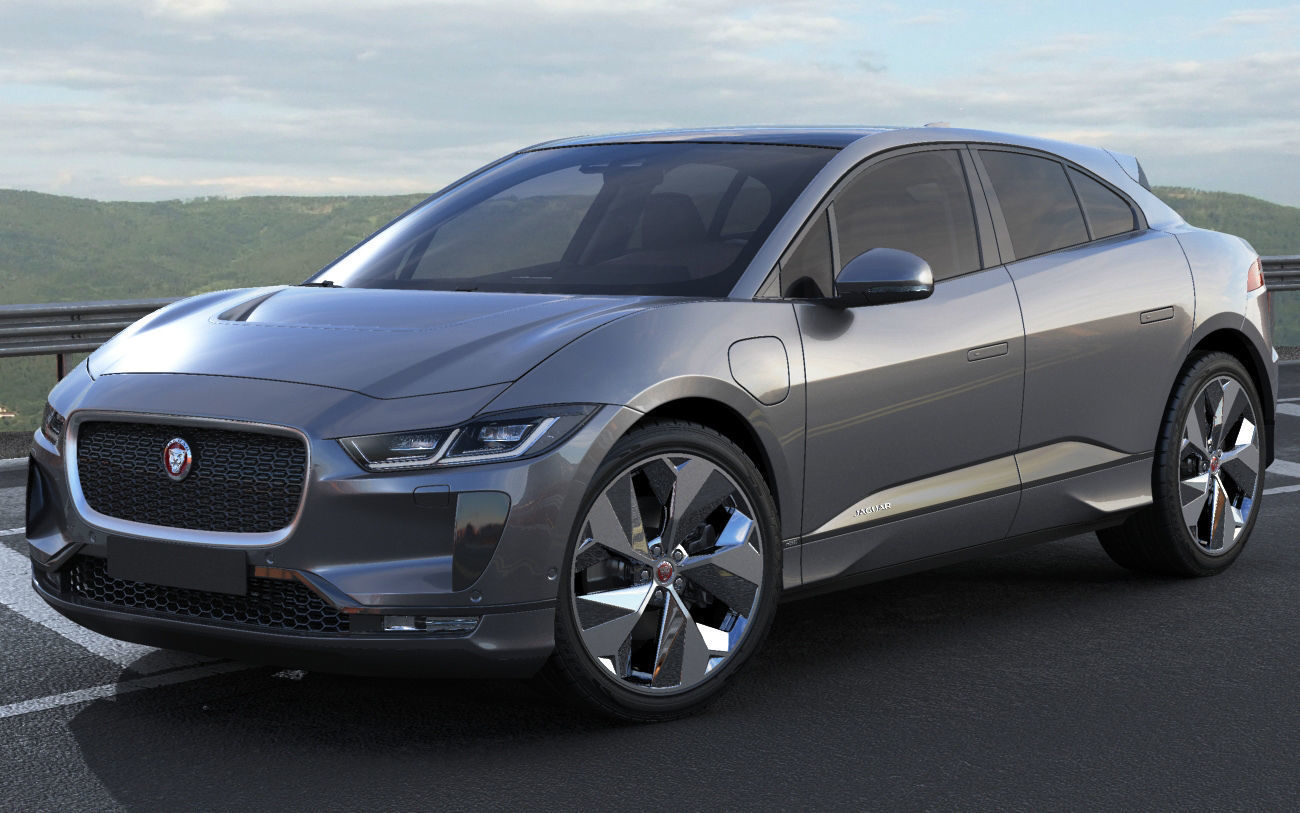 Jaguar I-Pace 2019  3D model_13