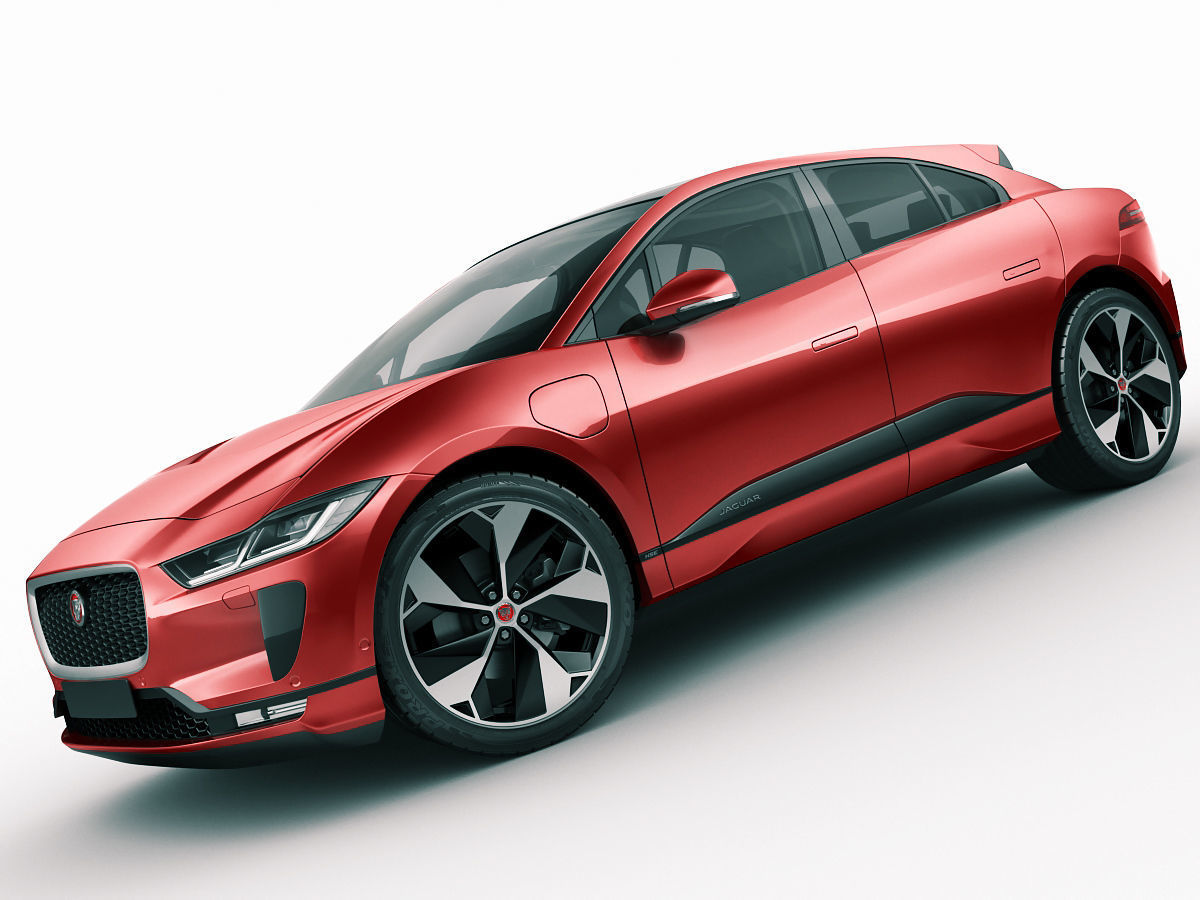 Jaguar I-Pace 2019  3D model_7