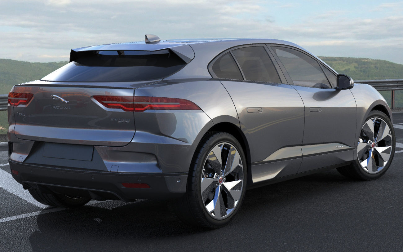 Jaguar I-Pace 2019  3D model_14