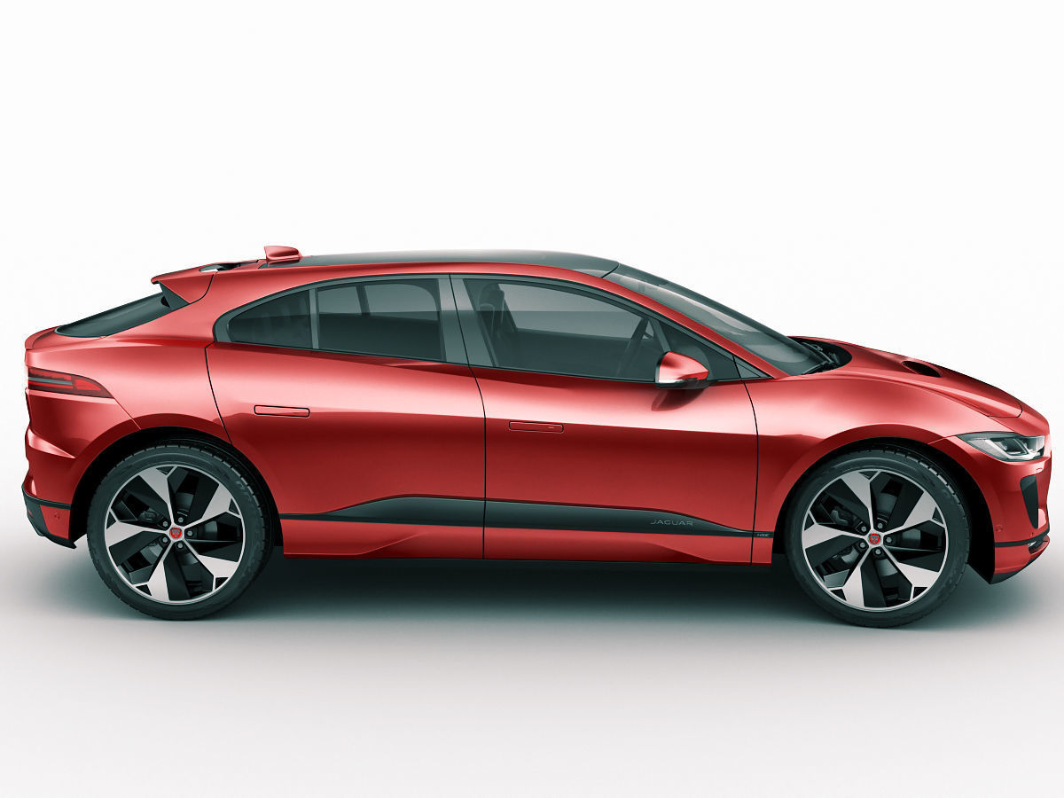 Jaguar I-Pace 2019  3D model_2