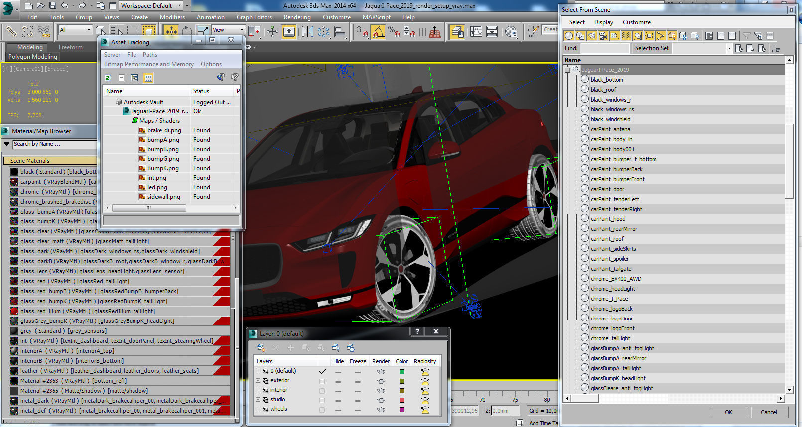 Jaguar I-Pace 2019  3D model_22