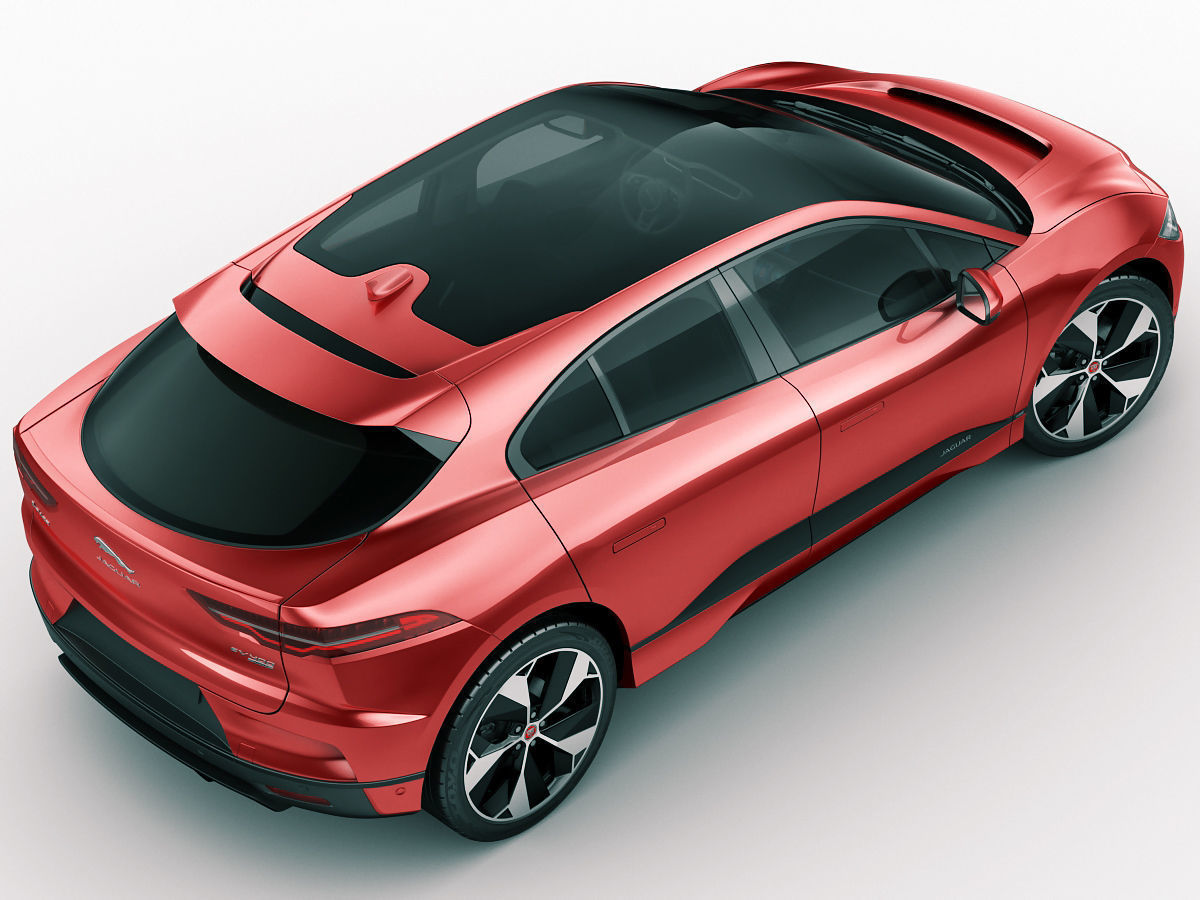 Jaguar I-Pace 2019  3D model_6