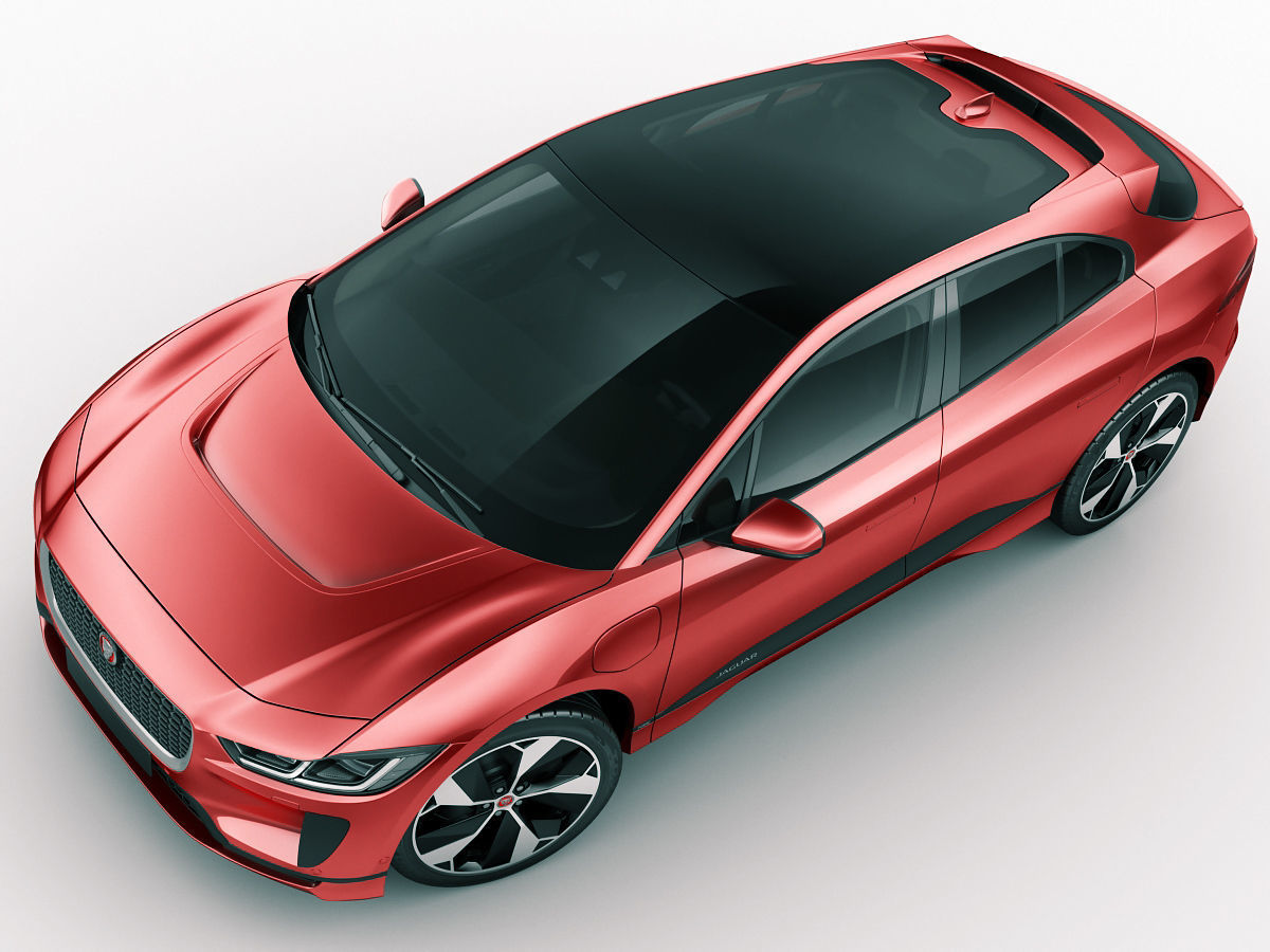 Jaguar I-Pace 2019  3D model_5