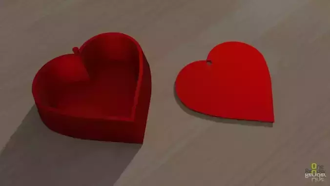  Heart box simple