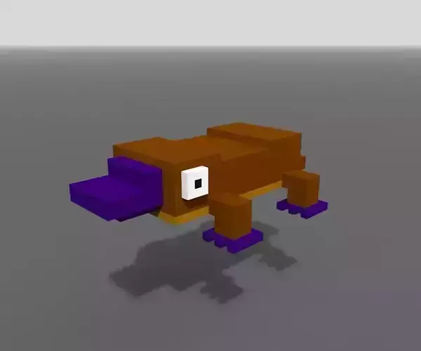 Voxel Platypus