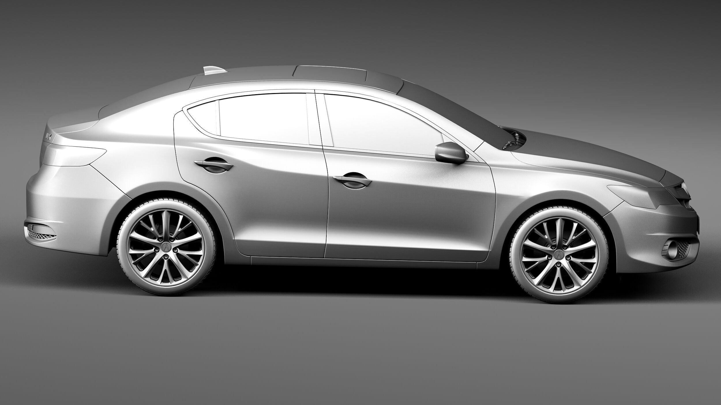 Acura ILX 2016 3D model_14