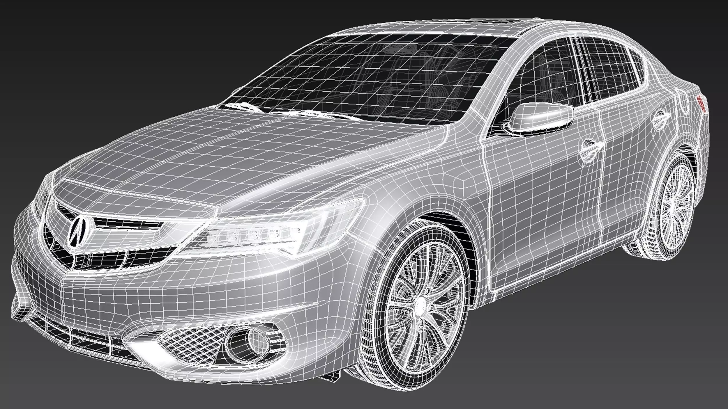 Acura ILX 2016 3D model_16