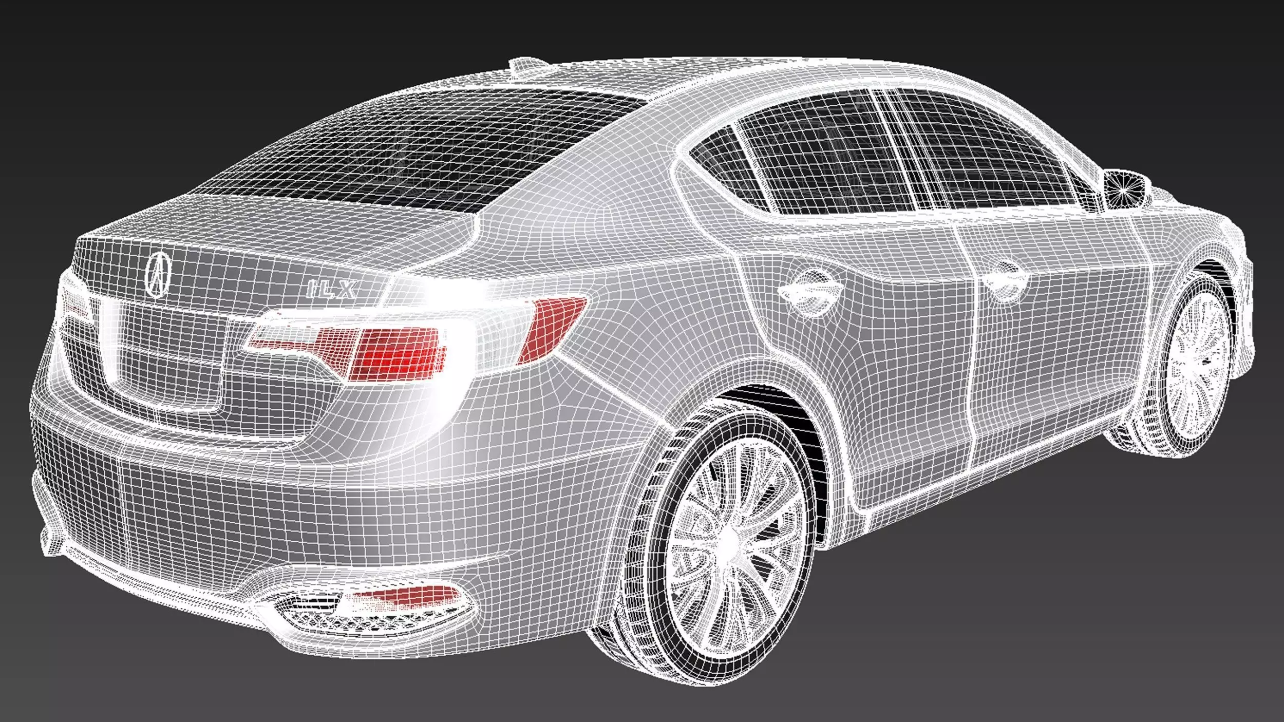 Acura ILX 2016 3D model_19