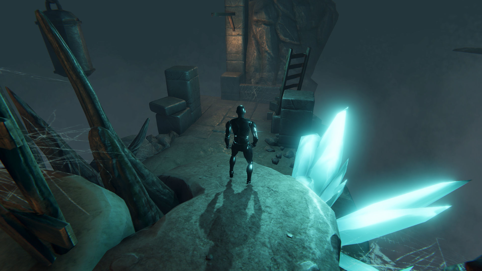 Top Down Cave Environment Pack Unity Unreal Engine Low-poly 3D model_2