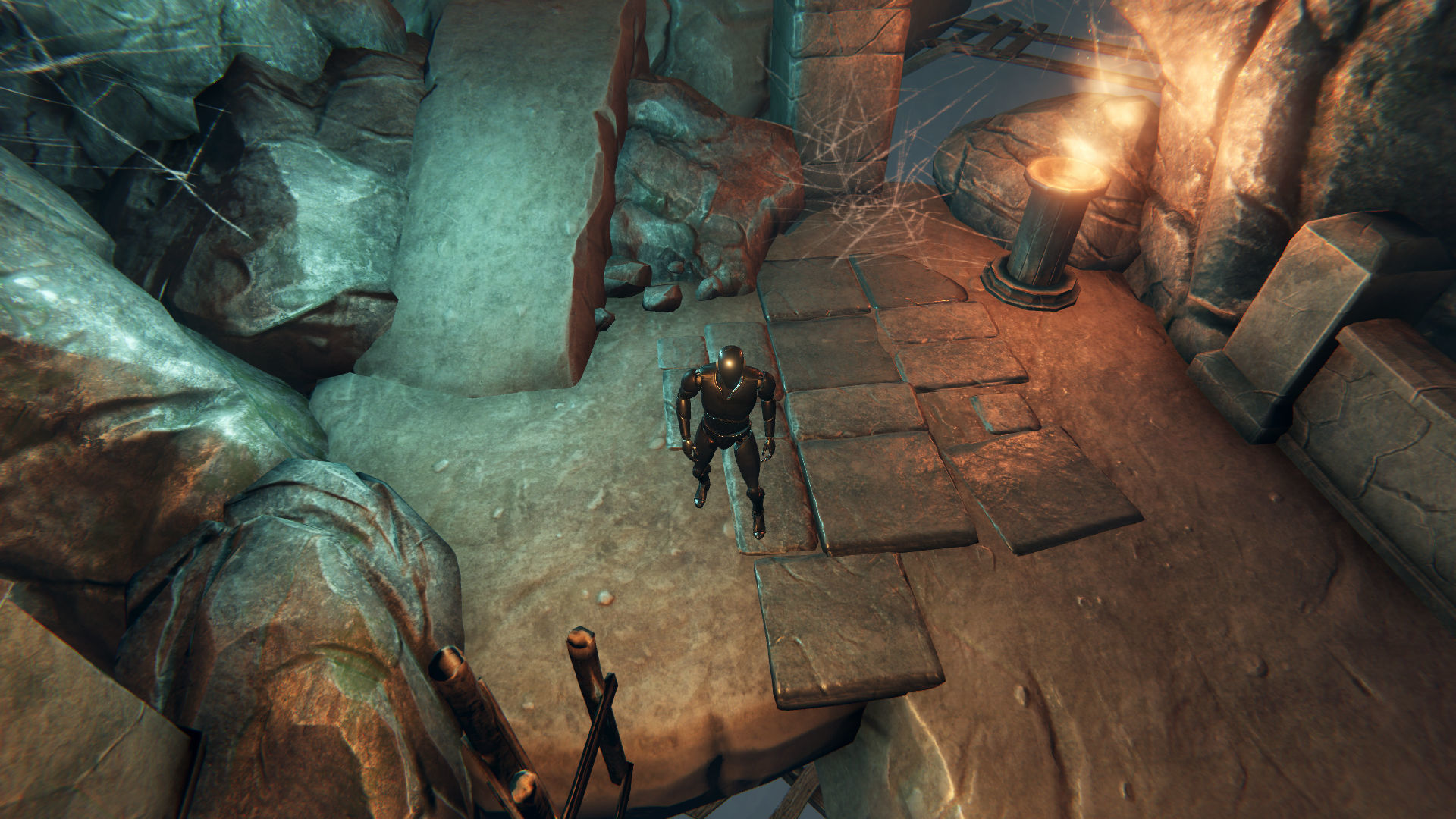 Top Down Cave Environment Pack Unity Unreal Engine Low-poly 3D model_3