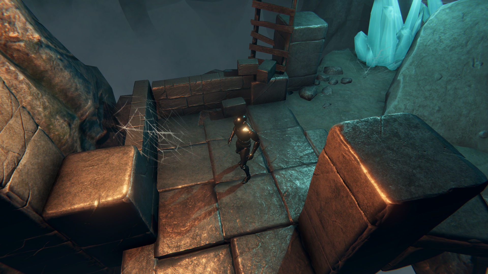 Top Down Cave Environment Pack Unity Unreal Engine Low-poly 3D model_12