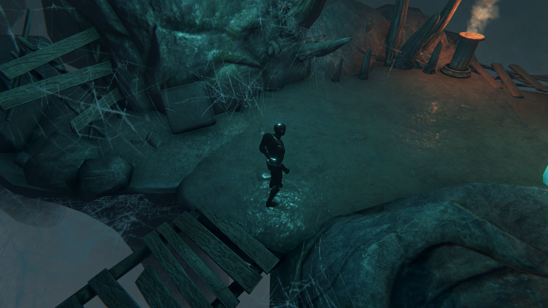 Top Down Cave Environment Pack Unity Unreal Engine Low-poly 3D model_13