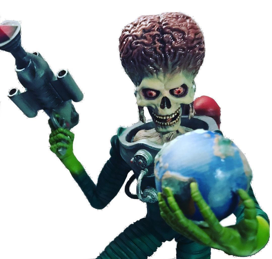 Mars Attacks Diorama 3D print model_2