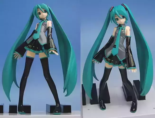 Hatsune Miku VOCALOID 3D model