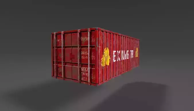 3D CARGO CONTAINER