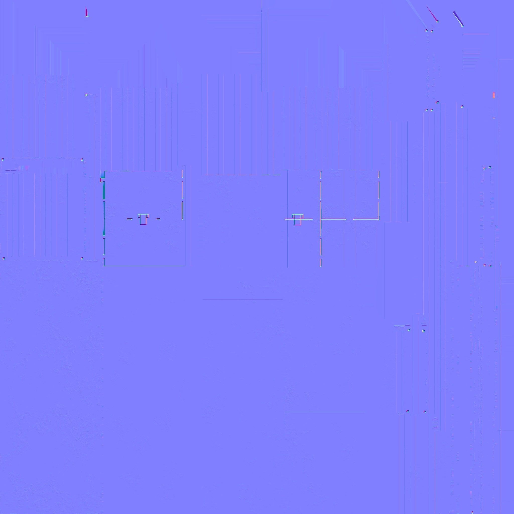 3D CARGO CONTAINER Low-poly 3D model_3