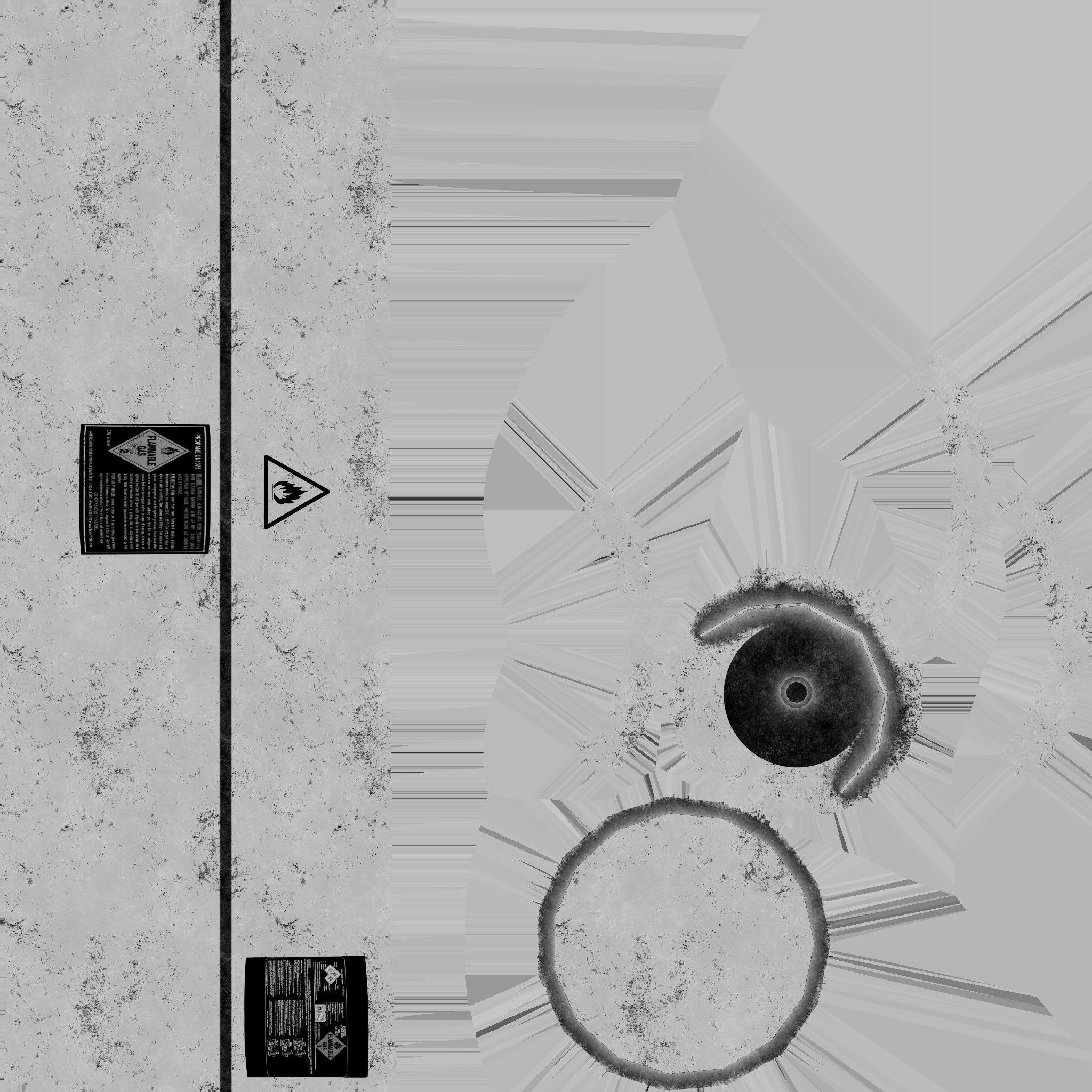 3D EXPLOSIVE CYLINDER GAME READY Low-poly 3D model_7