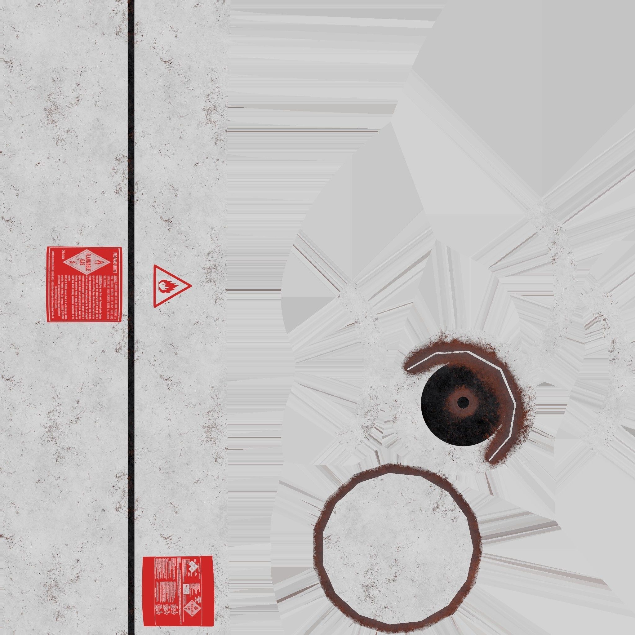 3D EXPLOSIVE CYLINDER GAME READY Low-poly 3D model_5