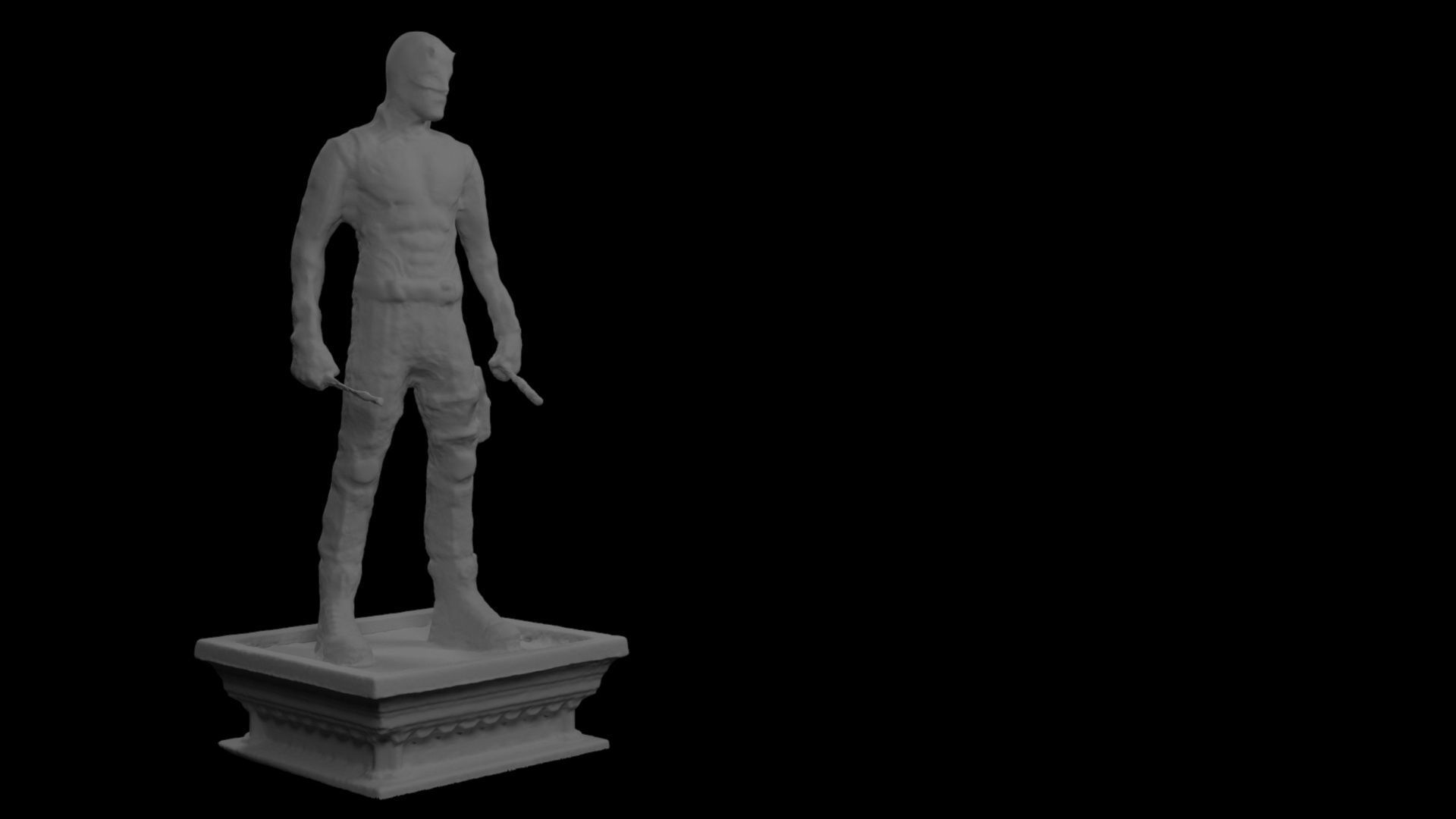 Marvel Daredevil Stl Model 3D print model_3