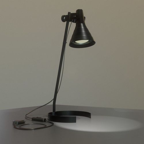 Desk Lamp Low-poly 3D model