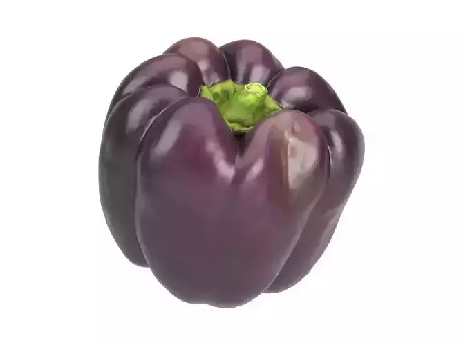 Photorealistic Tequila Bell Pepper 3D Scan 3D model Photorealistic Tequila Bell Pepper 3D Scan 3D model