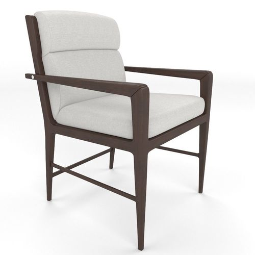 Luca chair and table 3D model 3