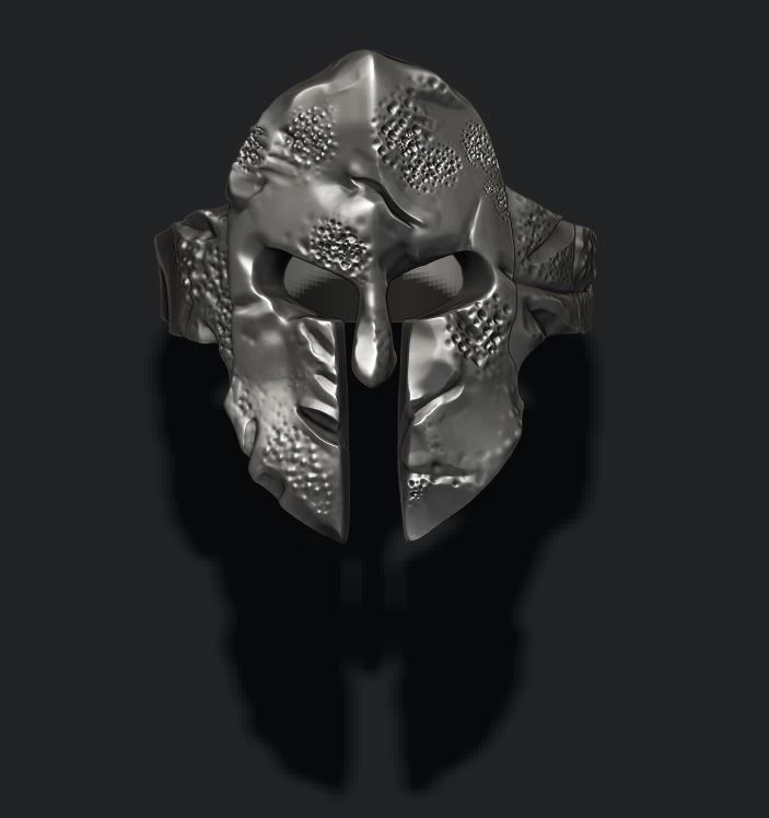 helmet ring 3D print model_7