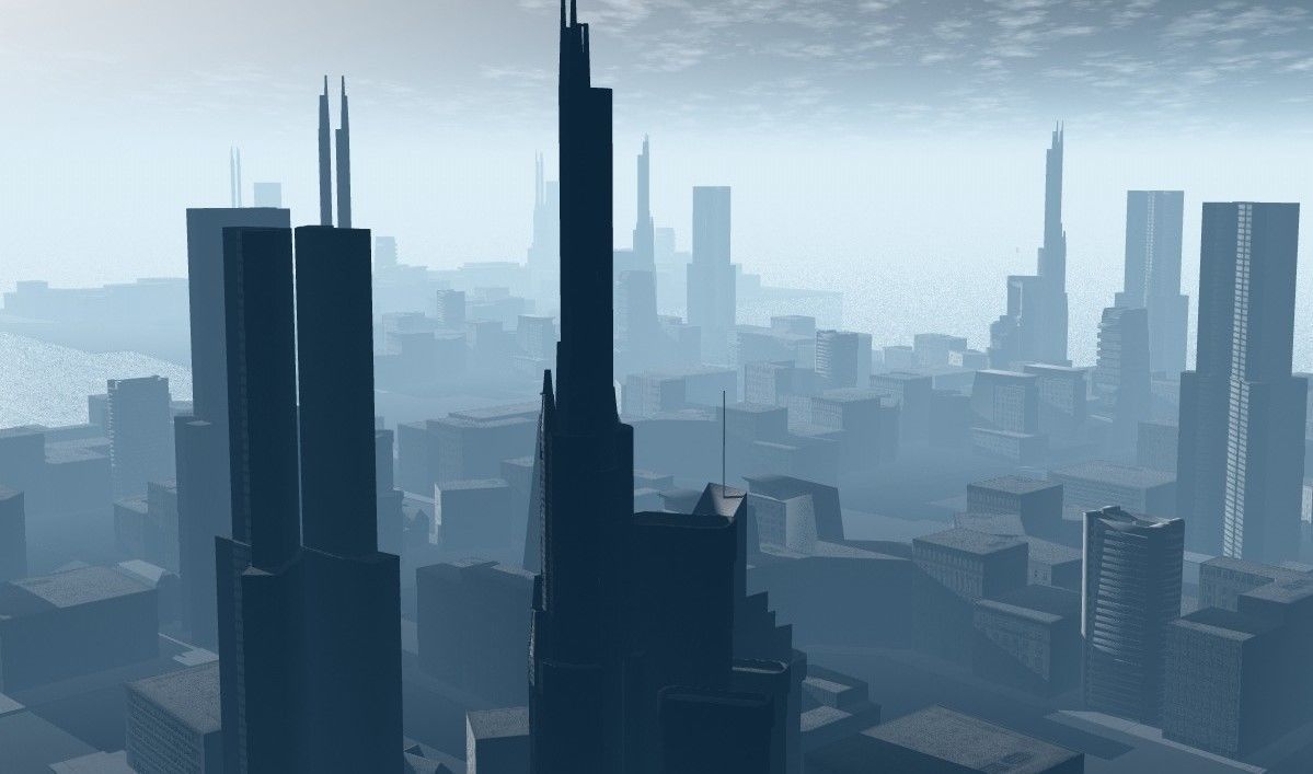 Low Poly City Free low-poly 3D model_11