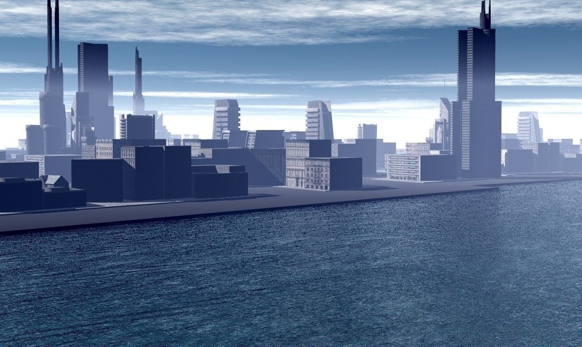 Low Poly City Free low-poly 3D model_8