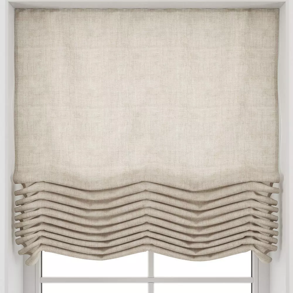 Roman blinds 11 3D model_0