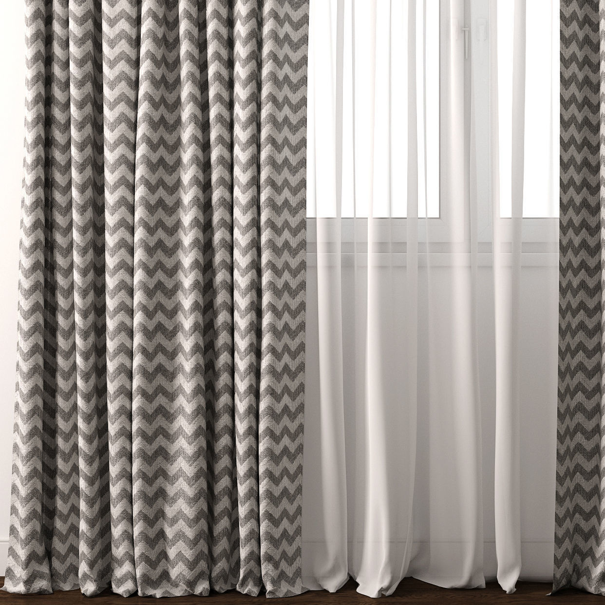 Curtain 41 3D model_1