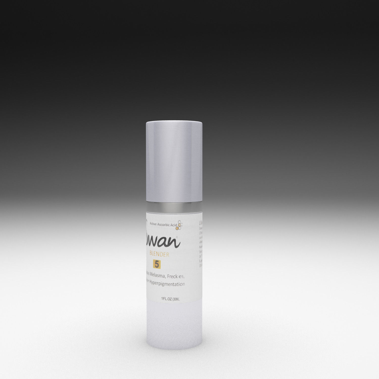 Cream bottle 3D model_34