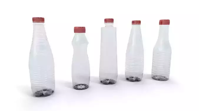 Bottle set plastic bottles 