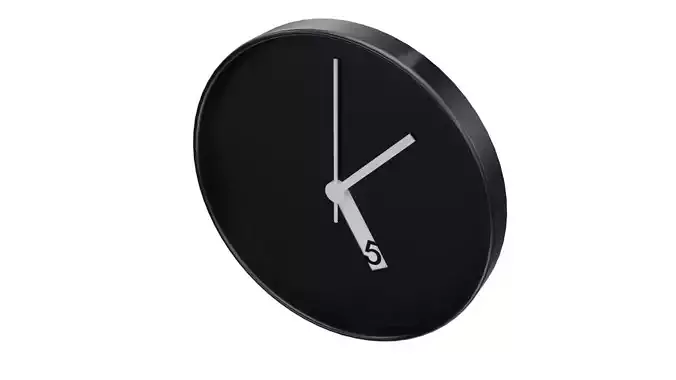 Wall Clock Free 3D model