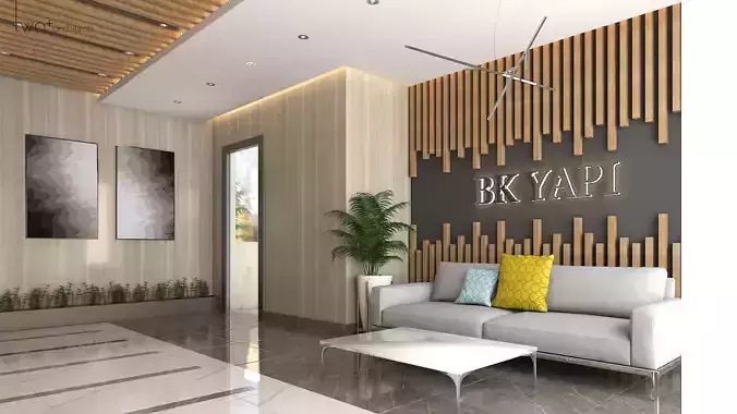 Lobby Design 3D model