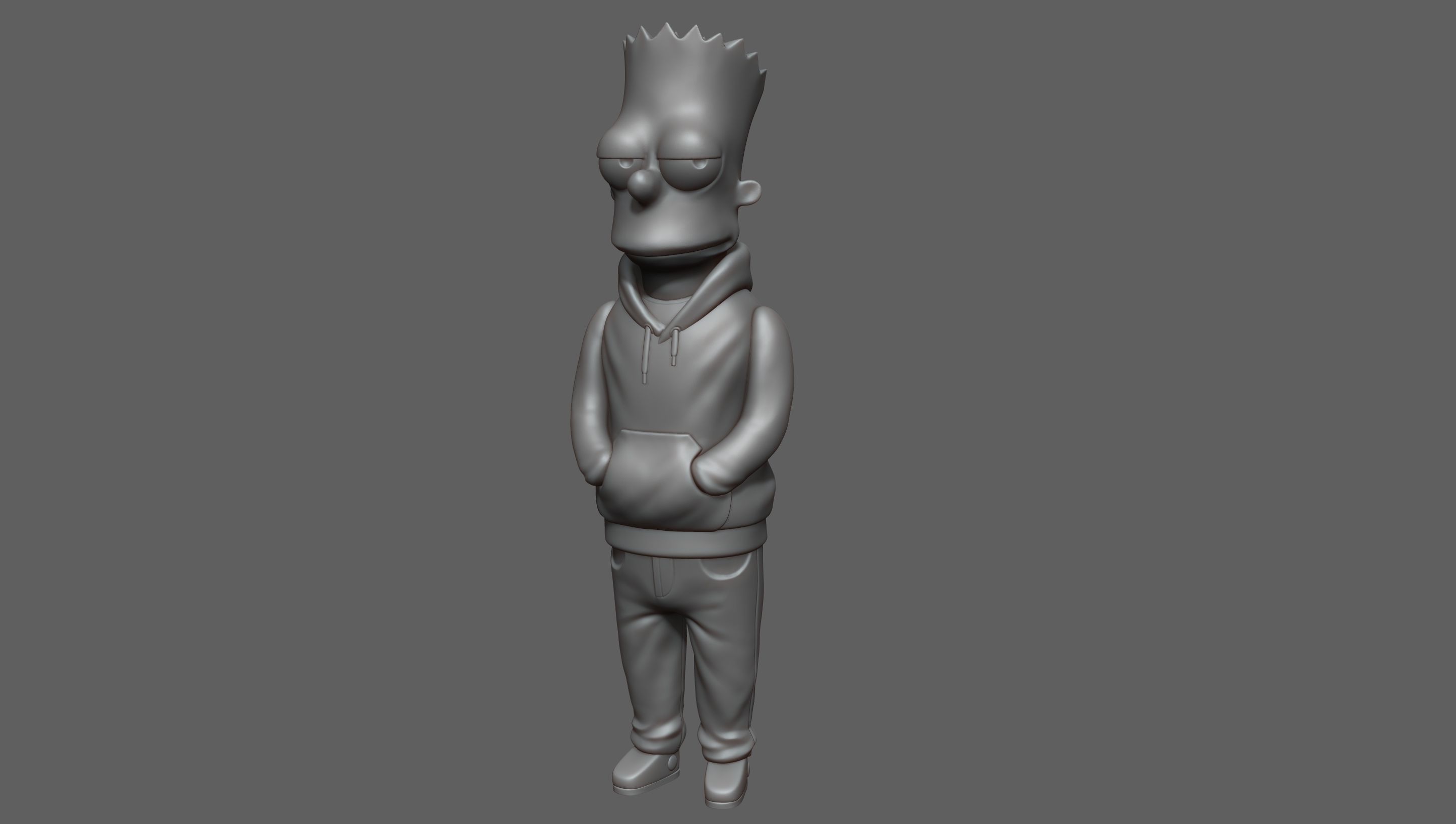 Bart Simpson 3D print model_0