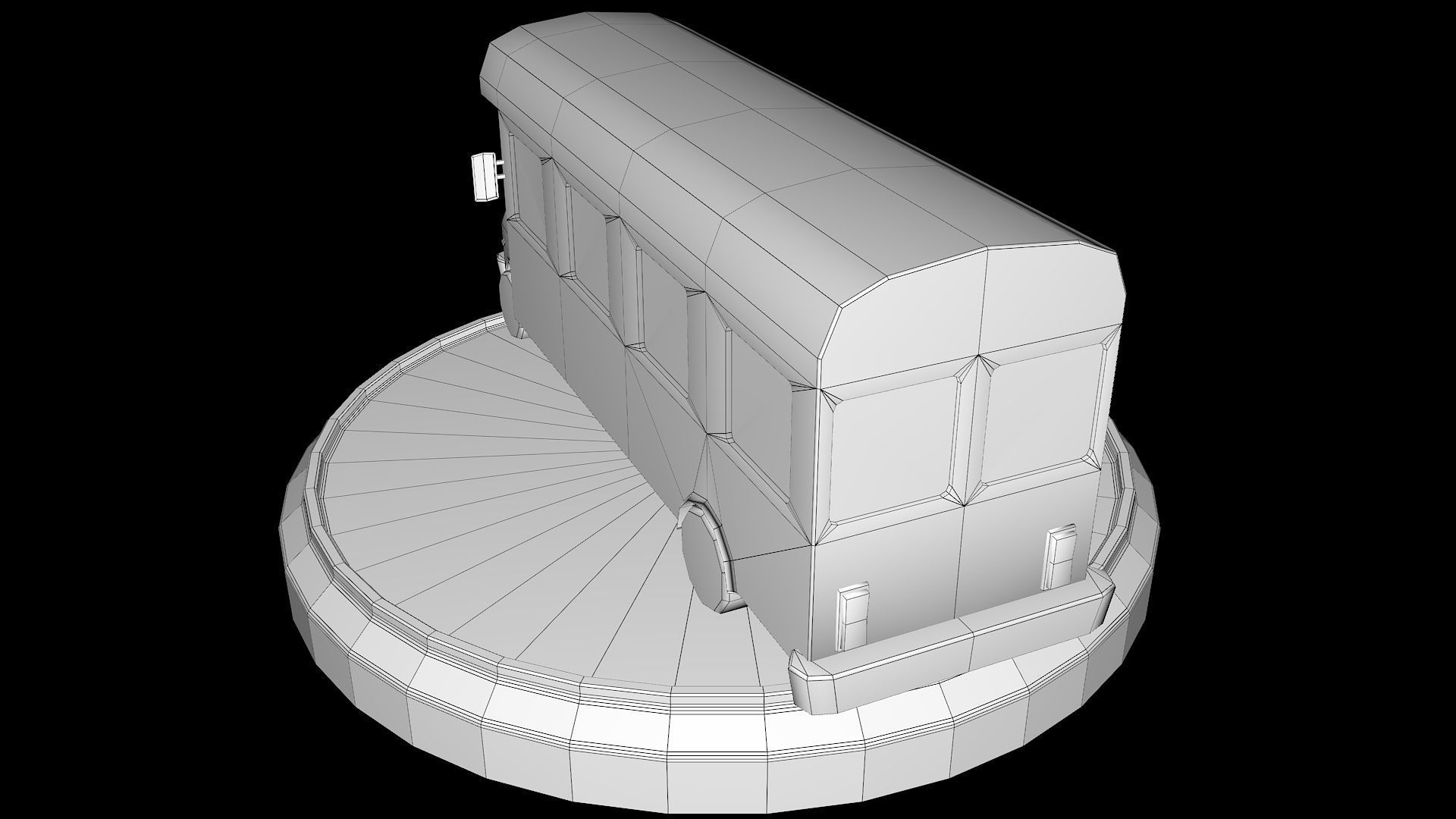 Toon Cars Pack Low-poly 3D model_25