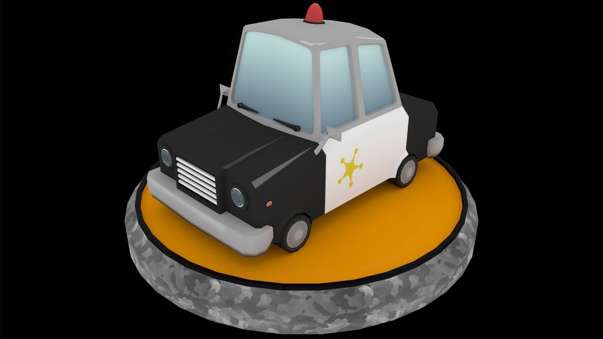 Toon Cars Pack Low-poly 3D model_17