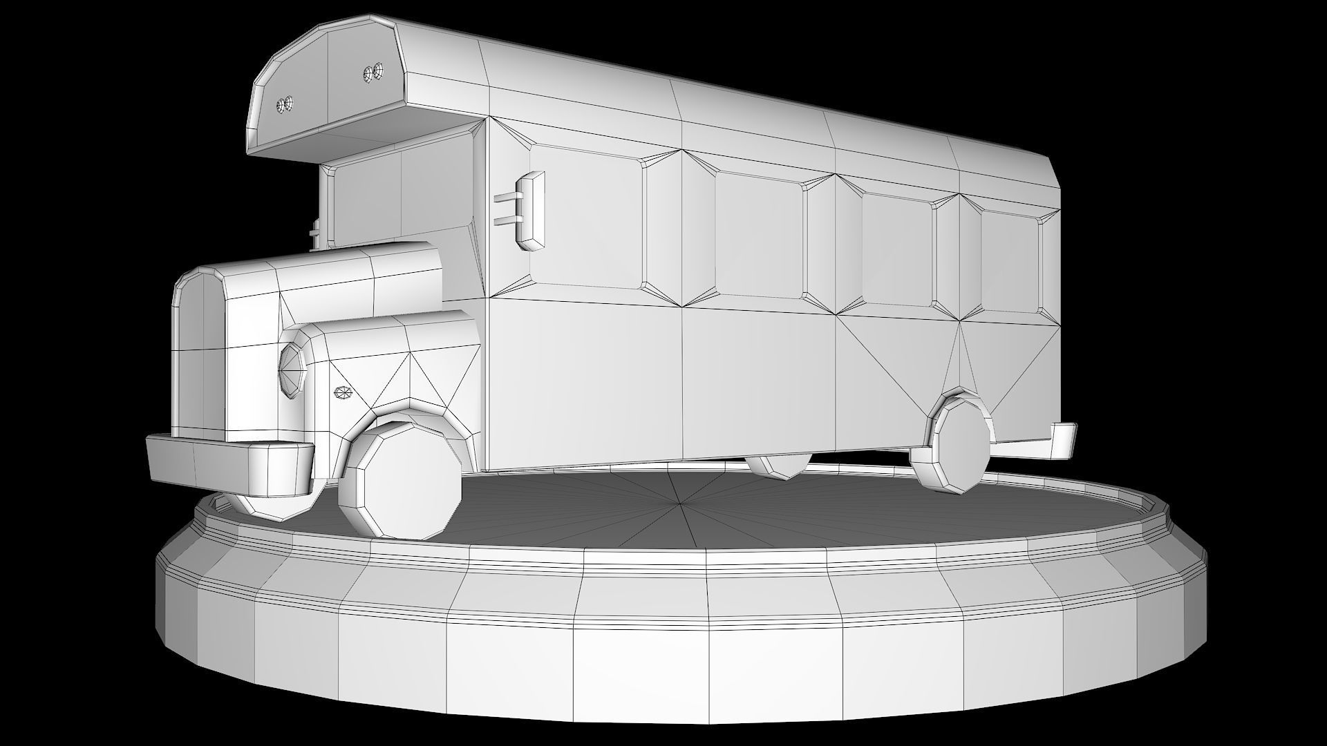 Toon Cars Pack Low-poly 3D model_23