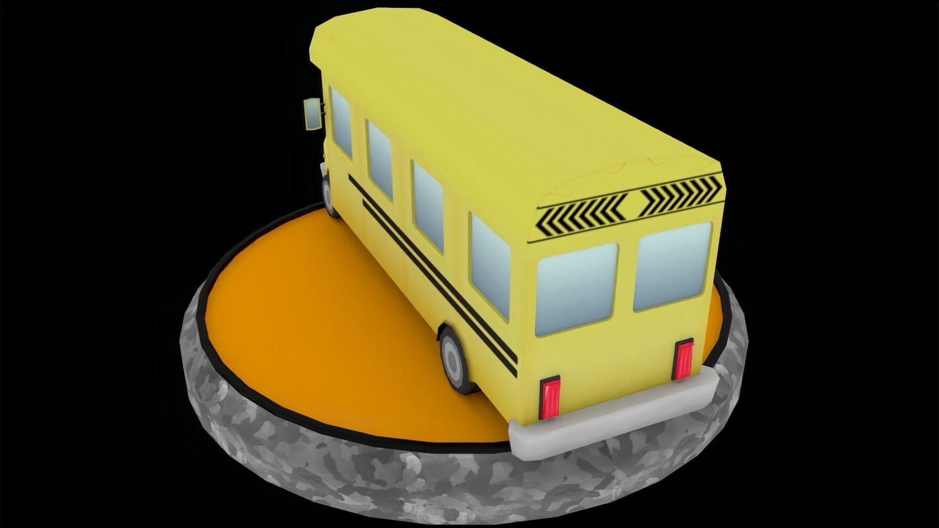 Toon Cars Pack Low-poly 3D model_24