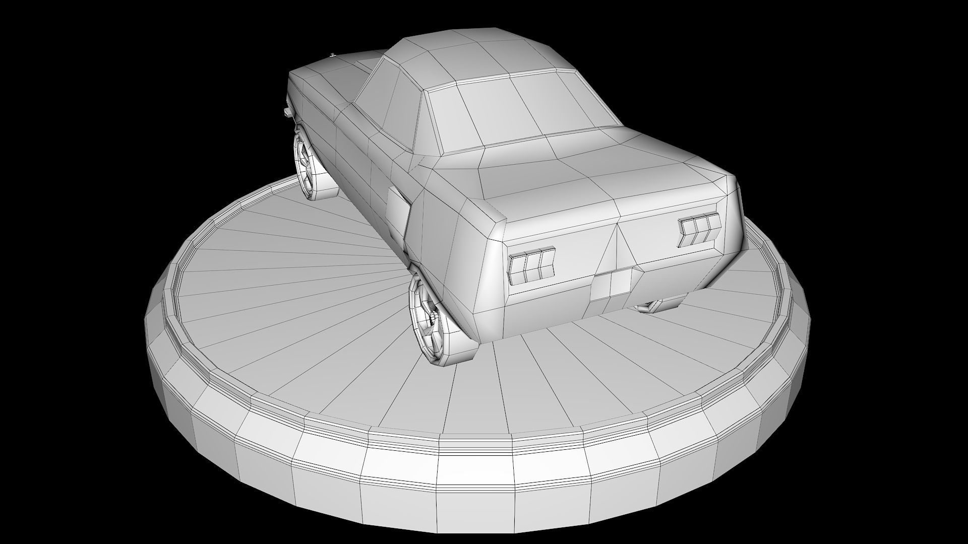 Toon Cars Pack Low-poly 3D model_26