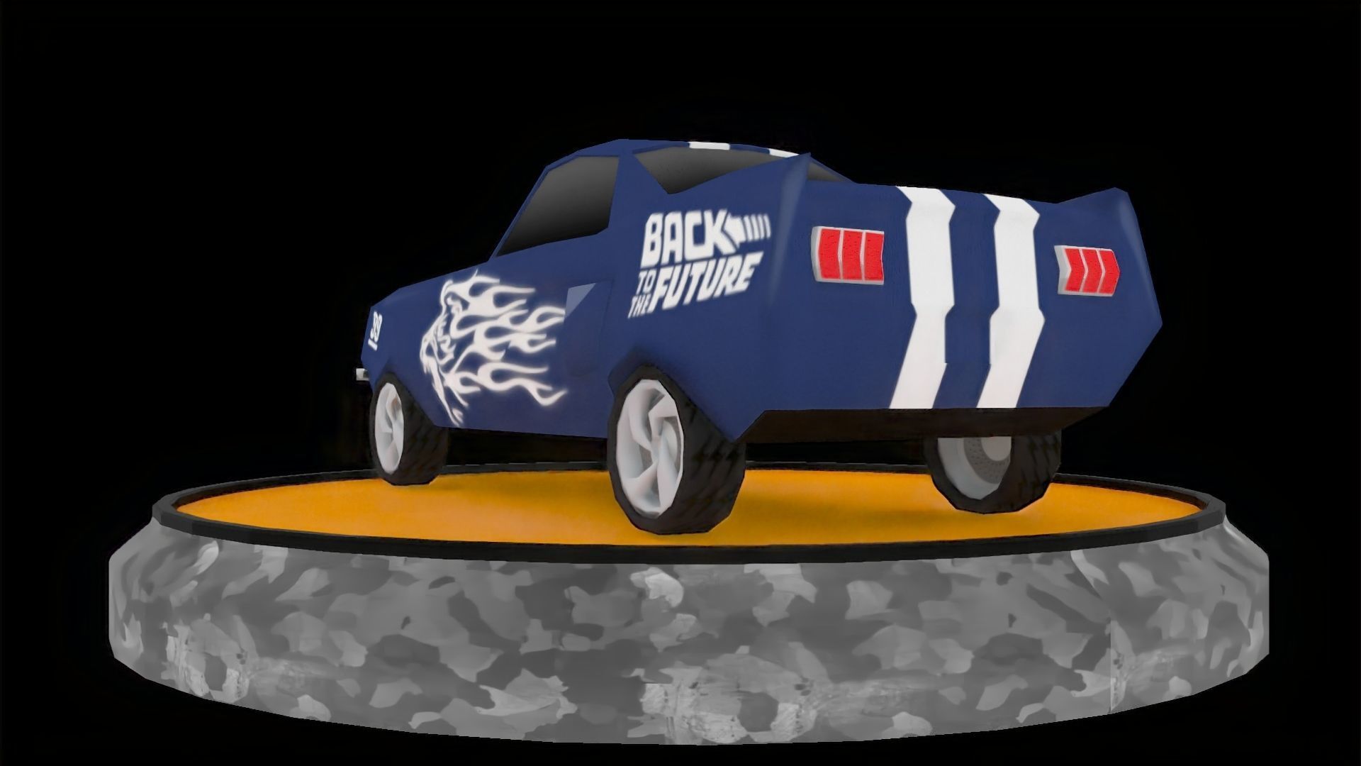 Toon Cars Pack Low-poly 3D model_10