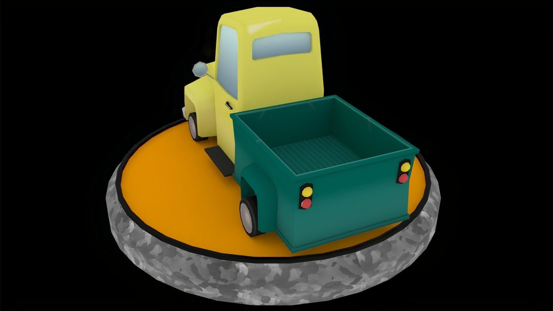 Toon Cars Pack Low-poly 3D model_31