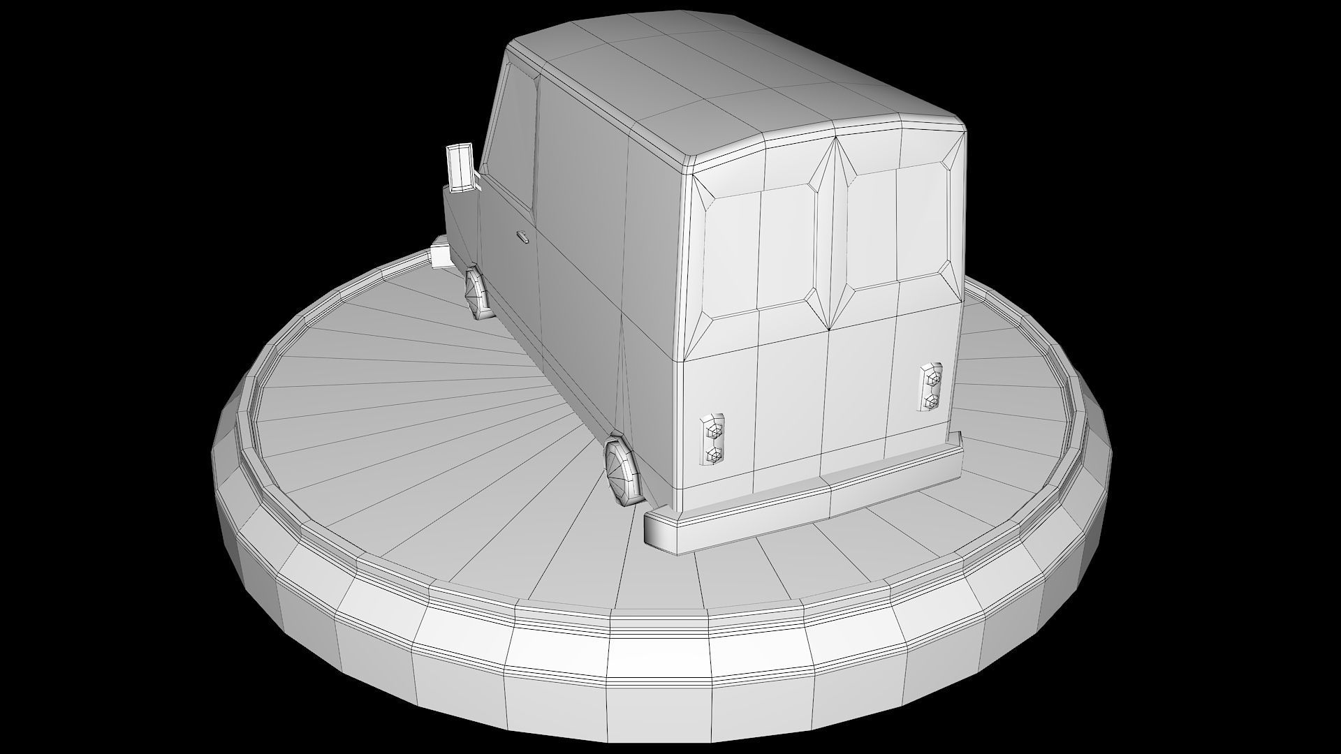 Toon Cars Pack Low-poly 3D model_37