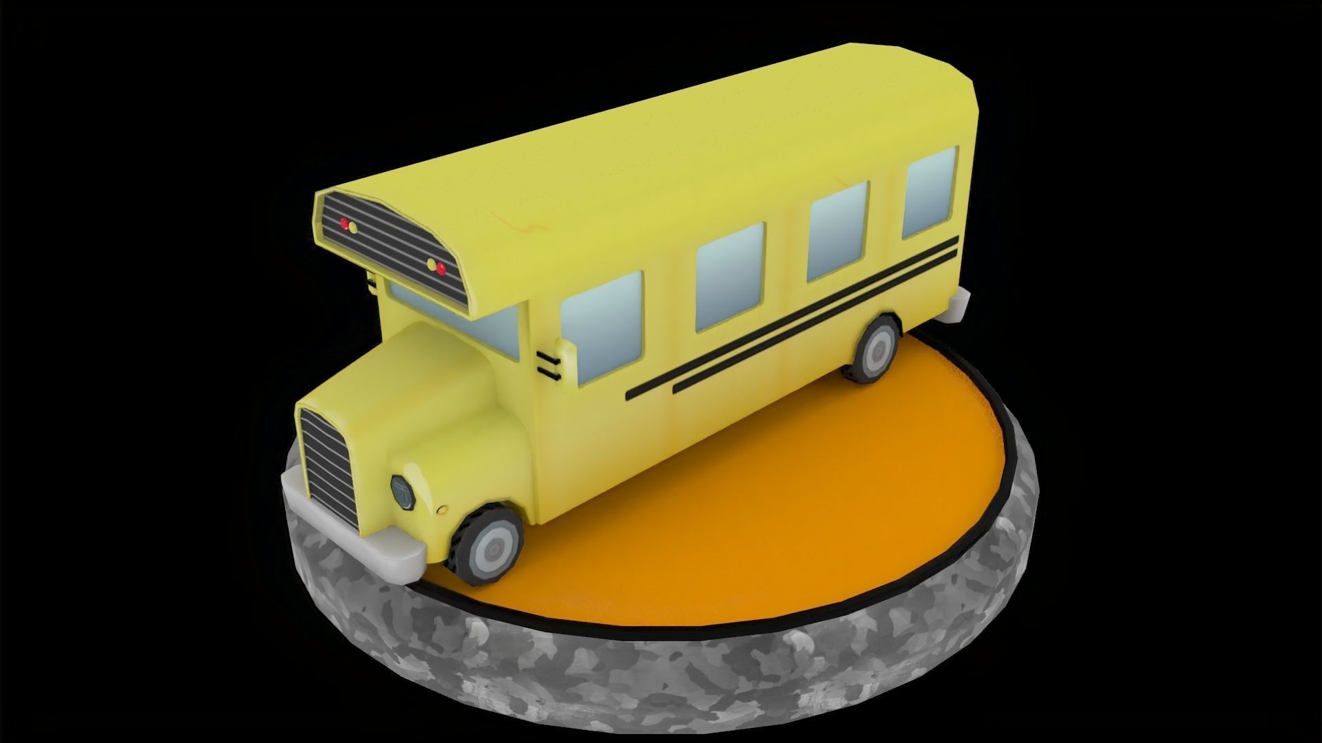 Toon Cars Pack Low-poly 3D model_21