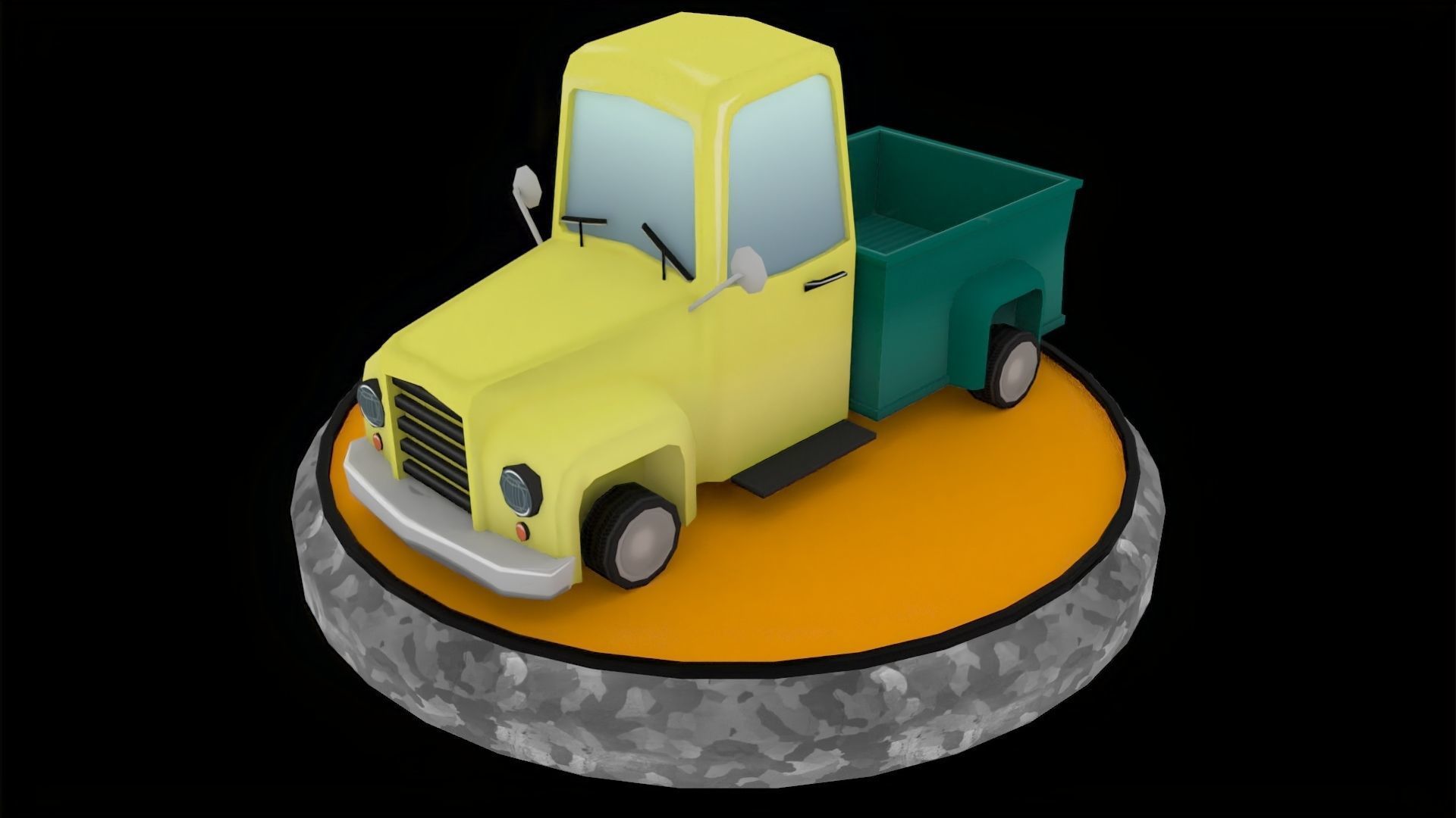 Toon Cars Pack Low-poly 3D model_30