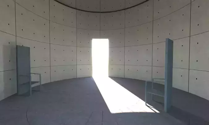 Meditation Space - 1995 3D model